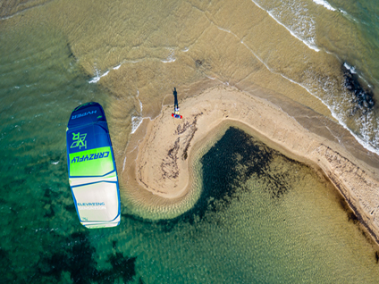 Penguin Island kitesurfing 2